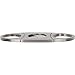 Cigar Cutter - Includes Sturdy Black Gift Box - Perfect Gift for Birthdays, Celebrations, Independence Day - Premium Stainless Steel - Sharp Guillotine Durable Double Blade - Clean Cut - (Silver)
