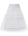 Remedios Kids Crinoline Petticoat Flower Girl Wedding Underskirt Slip, one size White