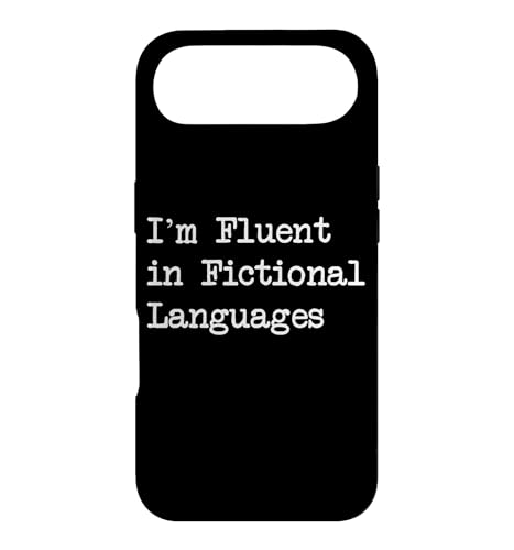 I’m Fluent in Fictional Languages Funny Reader Quotes Case for iPhone Air