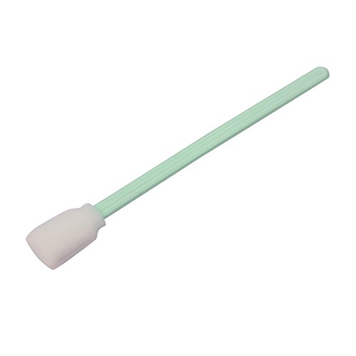 VANLAN 100pc 5.1" Square Rectangle Foam Cleaning Swab Sticks For Solvent Format Inkjet Printer Roland Optical Equipment