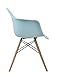 DHP Mid Century Modern Chair, Light Blue