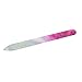 10 pack Professional Nail Art Durable Multicolor Manicure Crystal Printed Flower Pattern Glass Nail File Nail Art DIY Decoration