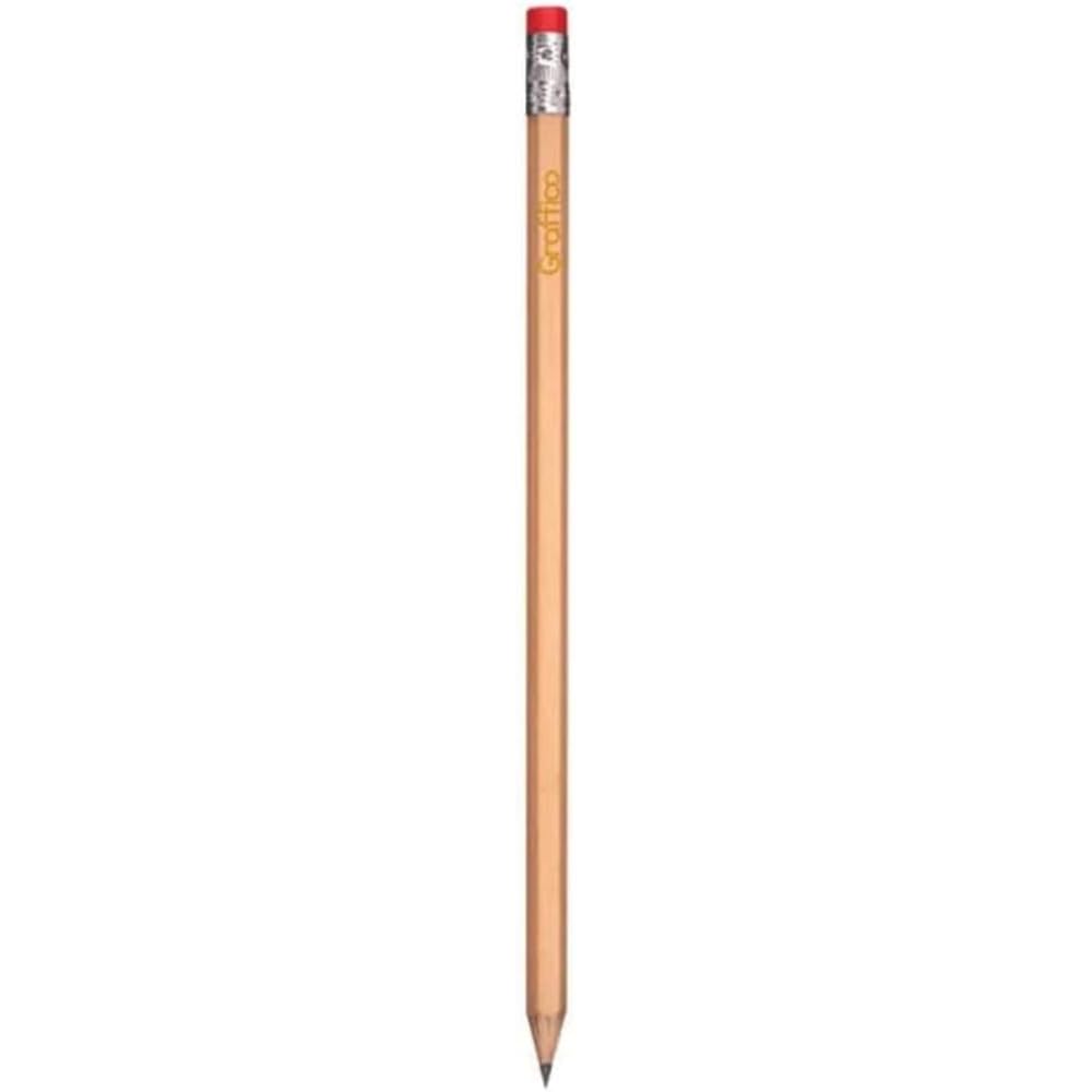 GRAFFICO Eraser Tip Pencil HB (Pack of 144)