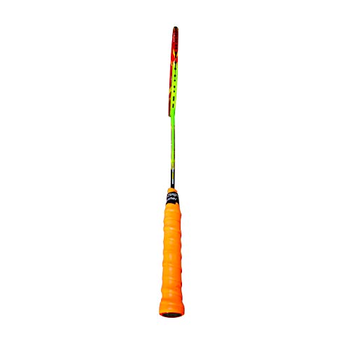 2-Pack of Zingther Tacky Premium Rubbery PU Leather Replacement Grips for Tennis Racket, Badminton Raquet, Racquetball Racquet, Pickleball Paddle Handle, Bat Grip and Squash Racket (Orange, 2 Grips) - Thumbnail 4