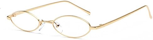 Small Oval Sunglasses Men Women juqilu Retro Vintage Small Sunglasses UV400