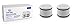 2-Pack - Culligan WHR-140 Compatible Shower Filter Cartridge. Fits WSH-C125, HSH-C135, ISH-100, RDSH-C115 Shower Units