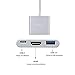 AuKing USB C Digital AV Multiport Adapter,USB 3.1 Type C hub to HDMI 4K UHD,USB 3.0 and USB C Charging Port for New Apple MacBook Chromebook Pixel and More USB C Devices
