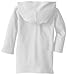 L'ovedbaby Unisex-Baby Newborn Organic Hoodie, White, 6/9 Months