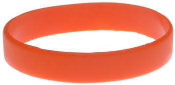 Plain Coloured Silicone Sports Arm Exercise Wristband Bracelets Rubber Wrist Bands Party Accessories For Men Women Boys Girls