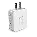 dodocool Quick Charge 3.0, 18W USB Wall Charger [Qualcomm Certified] for Galaxy S7/S6/Edge Nexus 6p LG G5
