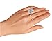 Bling Jewelry Simulated Emerald CZ Panther Animal Rhodium Plated Ring