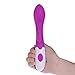 Top sex toy for women masturbation female G spot clitoral multi speed vibrator (Rosy)