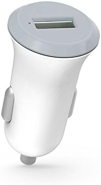 36W / 4A (Max) Fast Car Charger - Samsung Galaxy J3 (2017) / J3 Prime / Express Prime 2 / Amp Prime 2 / Galaxy S8+ / S8, Note 5, Note 4 / Edge; Nexus 6 6P 5 5X and More - (White)