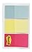 Post-it Full Color Flags, Carnival Pattern Collection.94 x 1.7 Inches, 60/On-The-Go Dispenser, 1 Dispenser/Pack (680-CANDY)
