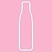 MIRA Stainless Steel Vacuum Insulated Water Bottle | Leak-proof Double Walled Cola Shape Bottle | Keeps Drinks Cold for 24 hours & Hot for 12 hours (Rose Pink, 25 oz (750 ml, 0.8 qt))