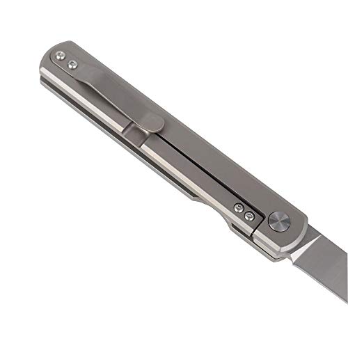 MASALONG kni205 D2 blade, carbon fiber + titanium