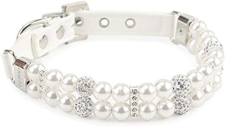 pearl dog collar