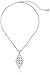 1928 Jewelry Silver-Tone Filigree Adjustable Pendant Necklace, 16
