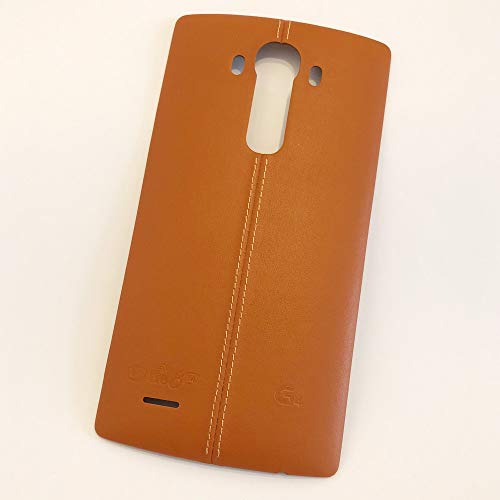 Battery Door Back Cover with NFC Antenna Sticker Fix Replacement Repair Parts for LG G4 H815, H811, H810, VS986, VS999, US991, F500, LS991 (Leather Brown) Battery Door Back Cover with NFC Antenna Sticker Fix Replacement Repair Parts for LG G4 H815, H811, H810, VS986, VS999, US991, F500, LS991 (Leather Brown)