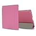 Besdata Ultra Slim Lightweight Smart Stand Cover Auto Wake/Sleep Function & Translucent Back Case for Apple iPad 2 / iPad 3 / iPad 4 Bundle with Screen Protector, Cleaning Cloth & Stylus (Pink)