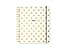 kate spade new york Conceal Sprial 2016-17 Jumbo Spiral Agenda, Gold Dots