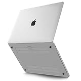 Kuzy - MacBook Pro 13 inch Case 2019 2018 2017 2016 Release A2159 A1989 A1706 A1708, Plastic Hard Shell Cover for New 13 inch MacBook Pro Case with Touch Bar Soft Touch - Clear