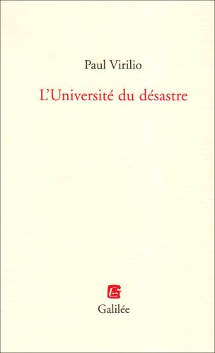 L' université du désastre