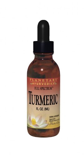 Planetary Herbals Turmeric Full Spectrum Liquid by Planetary Ayurvedics,  Support For Antioxidant And Healthy Inflammation Response, 4 Ounces