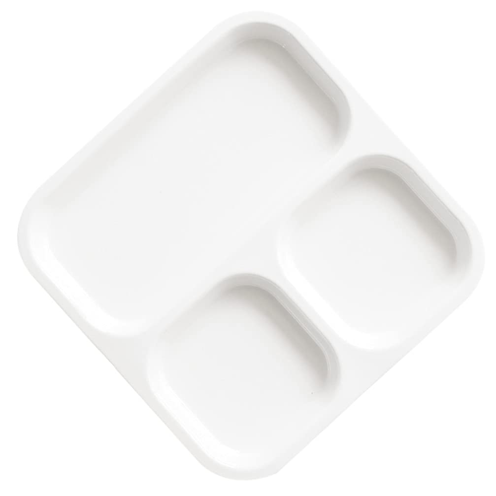 Buy UPKOCH Ceramic Plate with 3 Compartments Sauce Dishes Plates