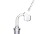 High Air Flow 2mm Thickness Quartz Banger Nail Polished Joint (14mm Male)