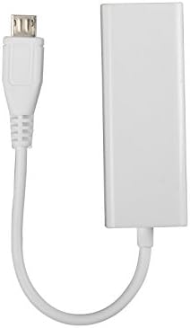 LVGOO Micro USB2.0 to RJ45 Ethernet Adapter Cable,10Mbs Network Compatible for MAC OS, Windows 98SE, 2000, ME, XP, 7,8, VISTA,Linux