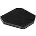 FREELOVE Concrete Serving Tray, Cement Serving Platter Bathroom Holder Vanity Trays Jewelry Dish Cosmetics Organizer Towel Tray Tea Tray (Dark Grey B, Polygon 7'' by 9.6'')
