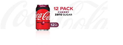 Coca-Cola Zero Cherry Diet Soda Soft Drink, 12 fl oz, 12 Pack