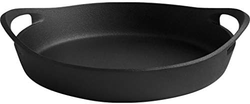 Cast Iron Frying Pan Steak Flat Bottom Omelette Pan Non-stick Cooker Pancake Pan Raw Iron Pan Pan (Size : 30cm)