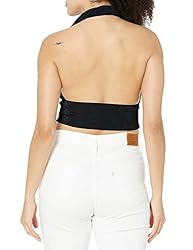 Dealmore Women's Halter Criss Cross Backless