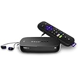 Roku Ultra | 4K/HDR/HD Streaming Player with Enhanced Remote (Voice, Remote Finder, Headphone Jack, TV Power and Volume), Ethernet, MicroSD and USB