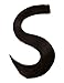 SEIKEA Natural Long Hair Ponytail Extension Clip in Straight Hair 28 Inch Synthetic Hairpiece - Dark Brown (Little Reddish)