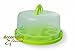 Cupcake Cake Carrier Keeper Portable 3-piece Airtight Container Storage Pie Dessert Sweets Cookies 11