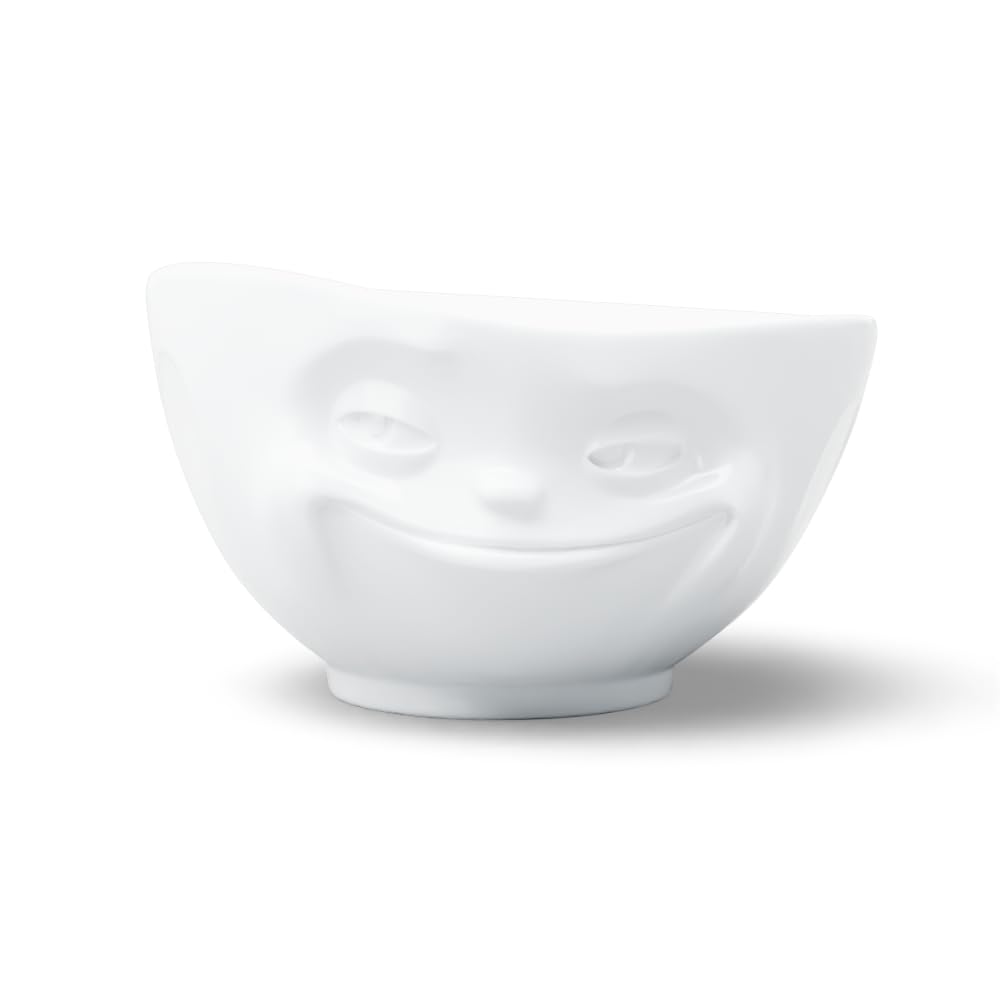 Tassen Grinning Face White Porcelain Bowl