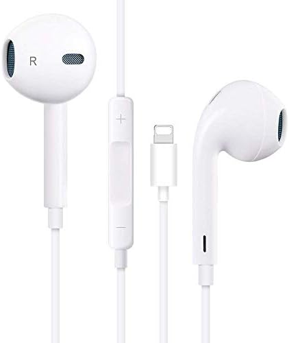 Earphones, with Microphone Earbuds Stereo Headphones and Noise Isolating Headset Made Compatible with iPhone Xs/Max/XR/8 Plus/8/7 7plus/7/X-01