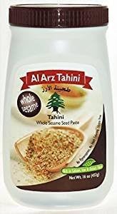 Joycie 100% Paste Gluten Free Natural Ethiopian Tahini Whole Sesame 16 oz Plastic Jar. Pack Of 3.
