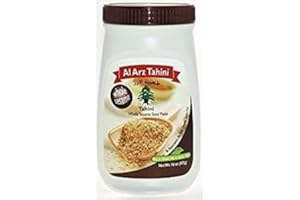 Al Arz Tahini Whole Sesame Seed Paste Gluten Free 16 Oz. Pack Of 6.