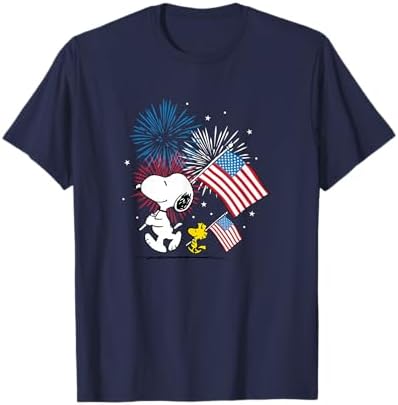 Amazon.com: Peanuts Snoopy First Beagle on The Moon T-Shirt