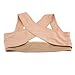 Ushoppingcart Lady Chest Breast Support Belt Band Posture Corrector Brace Body Sculpting Strap Back Shoulder Vest X Type Pattern (L) by Ushoppingcart