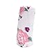 SARANONI Swaddle Blanket Luxury Decorative Baby Muslin Swaddle Blankets (Peony Paradise Floral)