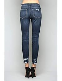 Vervet Jeans Santorini High Rise Skinny Crop Flaco