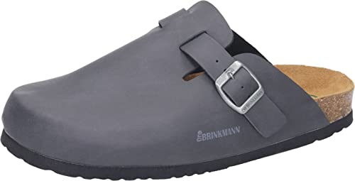 Dr. Brinkmann Mules pour Homme, Gris, 44 EU