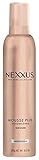 Nexxus Mousse Plus 10.6 Ounce Volumizing Foam Light Hold (313ml) (3 Pack)