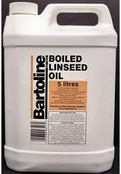 Bartoline Boiled Linseed Oil 5 Litre Wood Treatment Finish Protection
