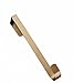 Hangorize® Premium Metal Over The Door Christmas Wreath Hanger 12 Inches - 3 Hooks Per Pack (Gold)